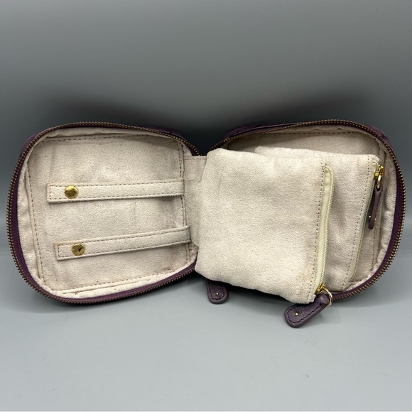 Lauren Merkin Stud Zip Around Travel Jewelry Case - Picture 7 of 9